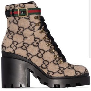 Gucci Shoes | Trip GG Logo Boots